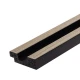 Profil Capat Stanga Riflaj Polimer Dur 3D L0103L Lamelli Stretto Gray Oak Stejar Gri 1.2x3.6x270 cm