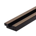 Profil Capat Stanga Riflaj Polimer Dur 3D L0104LT Lamelli Stretto Dark Oak Stejar Inchis 1.2x3.6x200 cm