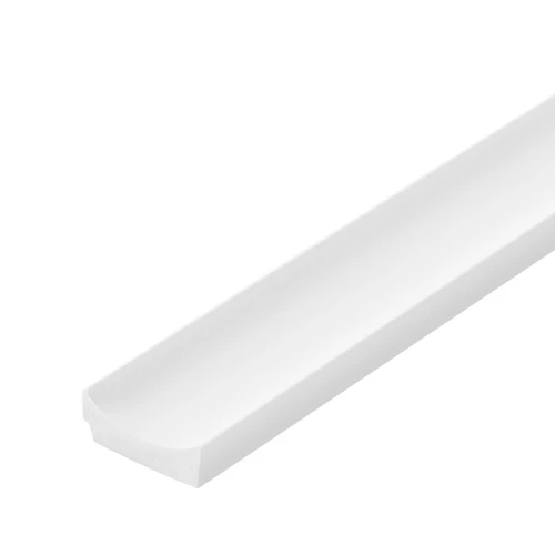 Profil Capat Stanga Riflaj Polimer Dur WP002LT Lumio Alb 200x3.1x1.15 cm