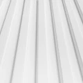 Panou Riflaj Polimer Dur 3D L0101 Lamelli Stretto Alb 1,2x12x270 cm