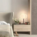 Panou Riflaj Polimer Dur 3D L0101 Lamelli Stretto Alb 1,2x12x270 cm