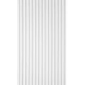 Panou Riflaj Polimer Dur 3D L0101 Lamelli Stretto Alb 1,2x12x270 cm