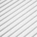 Panou Riflaj Polimer Dur 3D L0101 Lamelli Stretto Alb 1,2x12x270 cm