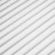 Panou Riflaj Polimer Dur 3D L0101T Lamelli Stretto White Alb 1.2x12x200 cm
