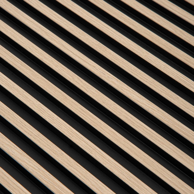 Panou Riflaj Polimer Dur 3D L0102T Lamelli Stretto Light Oak Stejar Deschis 1.2x12x200 cm