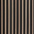Panou Riflaj Polimer Dur 3D L0103T Lamelli Stretto Gray Oak Stejar Gri 1.2x12x200 cm