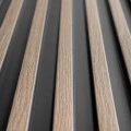 Panou Riflaj Polimer Dur 3D L0103T Lamelli Stretto Gray Oak Stejar Gri 1.2x12x200 cm