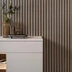 Panou riflat 3D oak gray L0103 270 x 12 x 1.2 cm polimer rigid