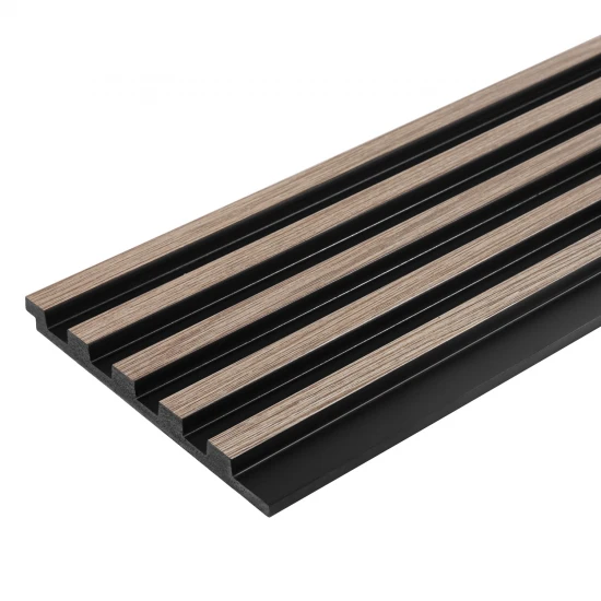 Panou riflat 3D oak gray L0103 270 x 12 x 1.2 cm polimer rigid