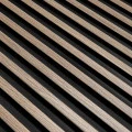 Panou Riflaj Polimer Dur 3D L0103T Lamelli Stretto Gray Oak Stejar Gri 1.2x12x200 cm