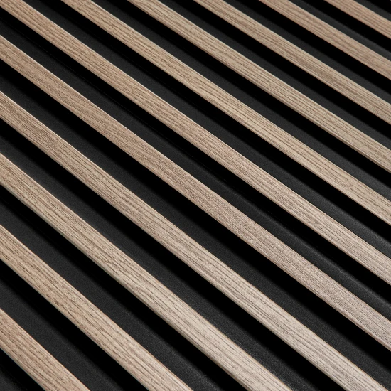 Panou riflat 3D oak gray L0103 270 x 12 x 1.2 cm polimer rigid