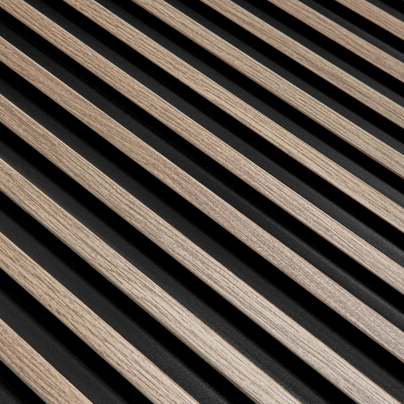 Panou Riflaj Polimer Dur 3D L0103T Lamelli Stretto Gray Oak Stejar Gri 1.2x12x200 cm