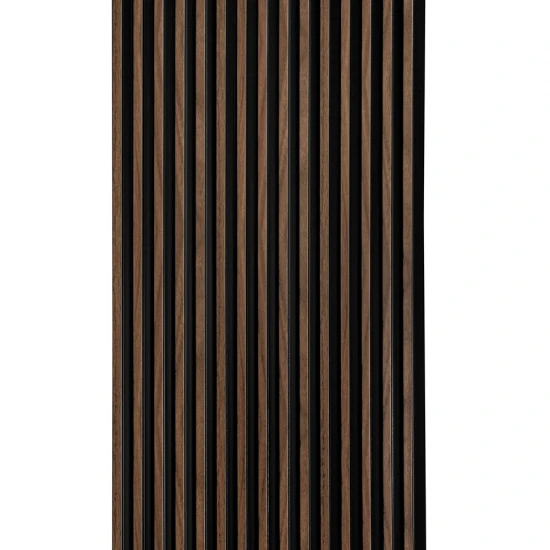 Panou Riflaj 3D Dark Oak L0104 (270x12x1,2 cm) Polimer Rigid