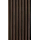 Panou Riflaj 3D Dark Oak L0104 (270x12x1,2 cm) Polimer Rigid