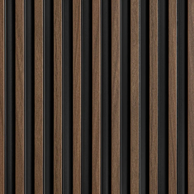Panou Riflaj 3D Dark Oak L0104 (270x12x1,2 cm) Polimer Rigid