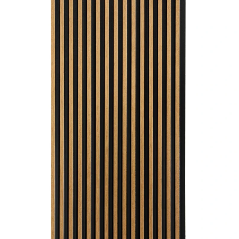 Panou Riflaj Polimer Dur 3D L0105T Lamelli Stretto Natural Oak Stejar Natural 1.2x12x200 cm