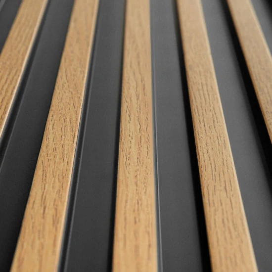 Panou Riflaj 3D Natural Oak L0105 (270x12x1,2 cm) Polimer Dur
