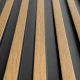 Panou Riflaj 3D Natural Oak L0105 (270x12x1,2 cm) Polimer Dur