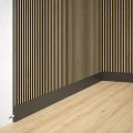 Panou Riflaj Polimer Dur 3D L0105T Lamelli Stretto Natural Oak Stejar Natural 1.2x12x200 cm