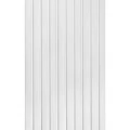Panou Riflat Alb White L0201 (270x12,1x1,2 cm) – Polimer Rigid