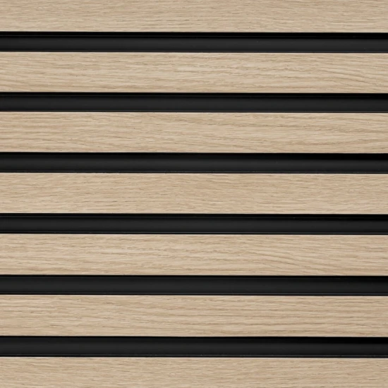 Panou Decorativ Riflat Light Oak L0202 (270x12,1x1,2 cm) – Polimer Rigid