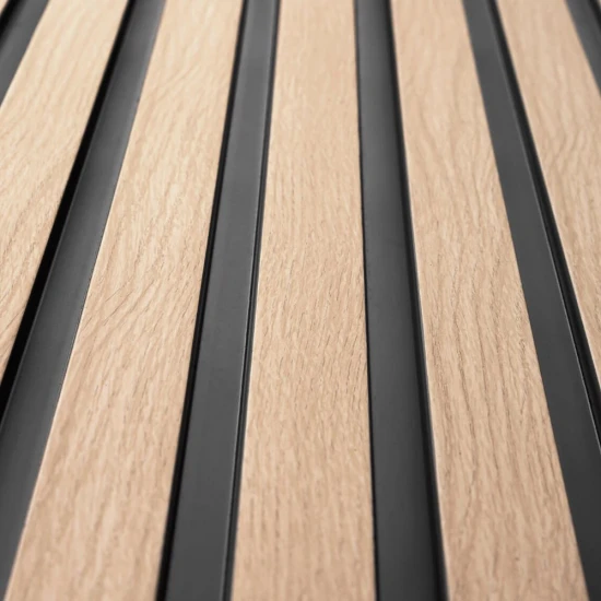 Panou Decorativ Riflat Light Oak L0202 (270x12,1x1,2 cm) – Polimer Rigid