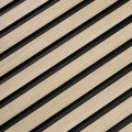 Panou Riflaj Polimer Dur 3D L0202T Lamelli Medio Light Oak Stejar Deschis 1.2x12.1x200 cm