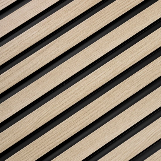 Panou Decorativ Riflat Light Oak L0202 (270x12,1x1,2 cm) – Polimer Rigid