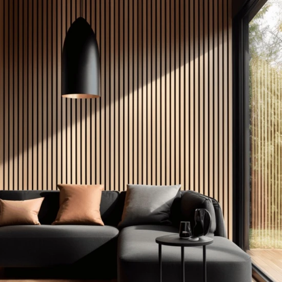 Panou Decorativ Riflat Light Oak L0202 (270x12,1x1,2 cm) – Polimer Rigid