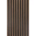 Panou Decorativ Riflat Dark Oak L0204 (270x12,1x1,2 cm) Polimer Rigid