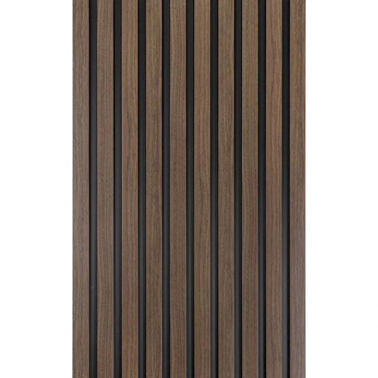 Panou Decorativ Riflat Dark Oak L0204 (270x12,1x1,2 cm) Polimer Rigid