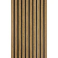 Panou Riflat Decorativ Natural Oak L0205 (270x12,1x1,2 cm) Polimer Rigid