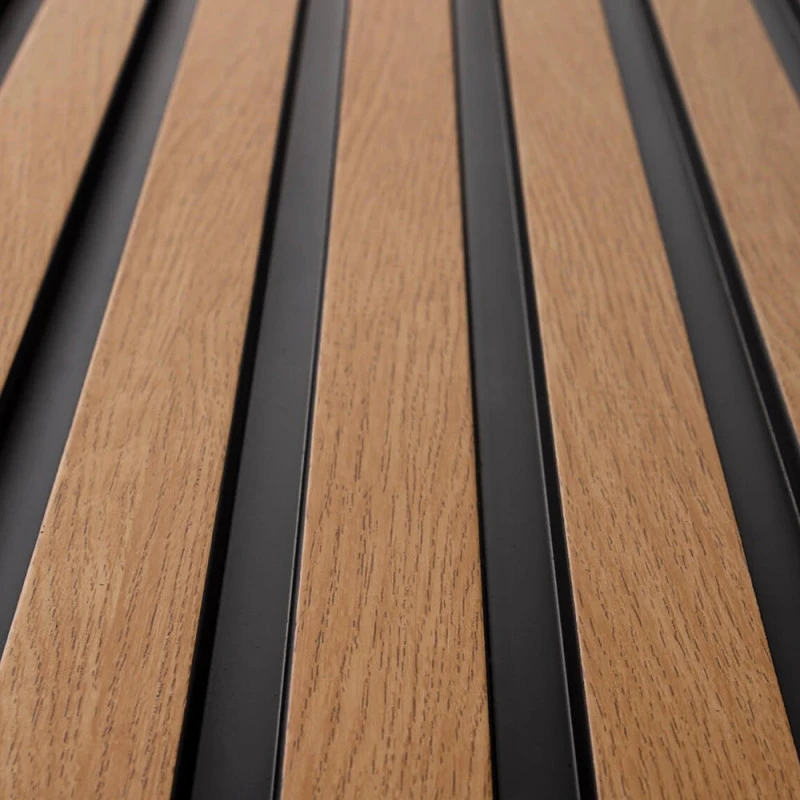 Panou Riflaj Polimer Dur 3D L0206T Lamelli Medio Classic Oak Stejar Clasic 1.2x12.1x200 cm