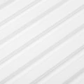 Riflaj Decorativ Alb L0301 White – Polimer Dur (270x11,5x2 cm)