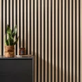 Riflaj Decorativ Light Oak L0302 – Polimer Dur (270x11,5x2 cm), Efect 3D