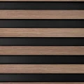 Panou Riflaj Polimer Dur L0303 (270x11,5x2 cm) - Stejar Gri & Efect 3D
