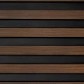 Panou Riflaj Polimer Dur L0304 (270x11,5x2 cm) – Stejar Închis