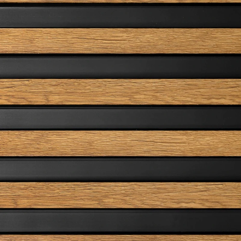 Riflaj Decorativ Natural Oak L0305 (270x11,5x2 cm) – Polimer Rigid, Efect 3D