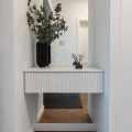 Panou Riflaj Polimer Dur WP001 Duna Alb 270x24.7 cm