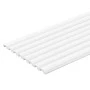 Panou Riflaj Polimer Dur WP001 Duna Alb 270x24.7 cm
