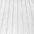 Panou Riflaj 3D Polimer Dur WP002TP Premium Lumio Alb Satinat 200x24.7x1.15 cm