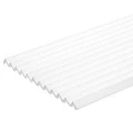 Panou Riflaj 3D Polimer Dur WP003TP Premium Vivid Triunghiular Alb Satinat 200x24.7x1.6 cm