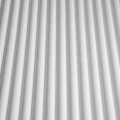 Panou riflat alb duropolimer lavabil 200x12 cm L0401T Sereno