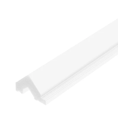 Profil Capat Dreapta Riflaj Polimer Dur WP003RP Premium Vivid Triunghiular Satinat 270x2.1x1.6 cm MARDOM DECOR