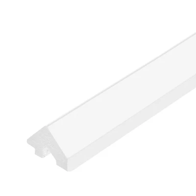 Profil Capat Stanga Riflaj Polimer Dur WP003LP Premium Vivid Triunghiular Satinat 270x2.1x1.6 cm MARDOM DECOR