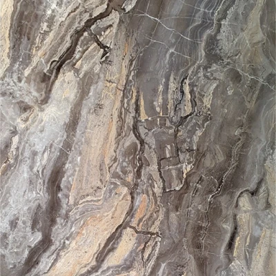 Panou Decorativ Marmură Ușoară "Arabescato Grigio" 122x244 cm Lite Stone Premier Decor