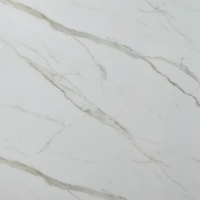 Panou Decorativ marmură ușoară Calacatta White Lite Stone 244x122 Premier Decor
