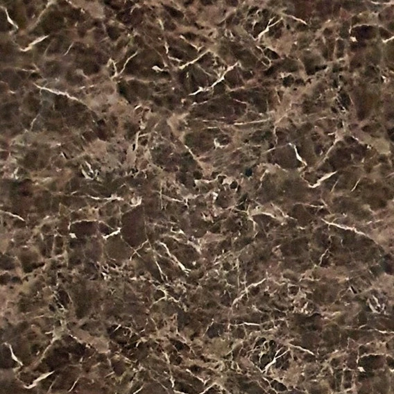 Panou Decorativ "Emperador Dark" - Marmură Ușoară 244x122 cm - Eleganță Rustică