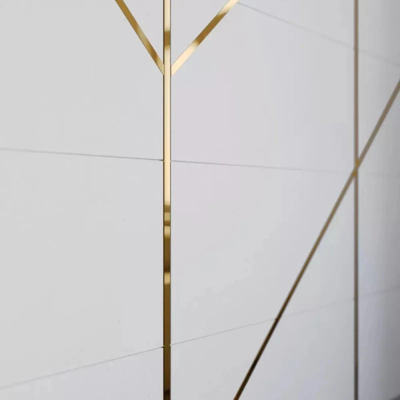 Platbanda Inox Auriu Lucios 30mm x 0.6mm x 2700mm