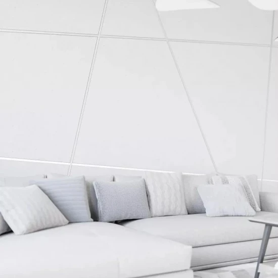 Platbanda crom brushed, 50x2700x0.6 mm, inox, profil decorativ